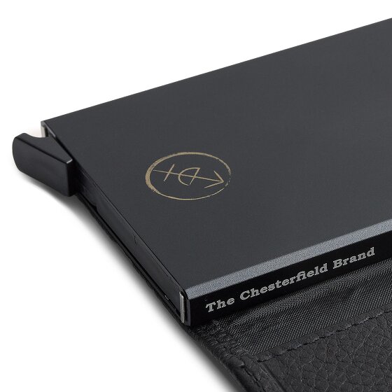 The Chesterfield Brand Junia Porte-monnaie Protection RFID Cuir véritable 10 cm