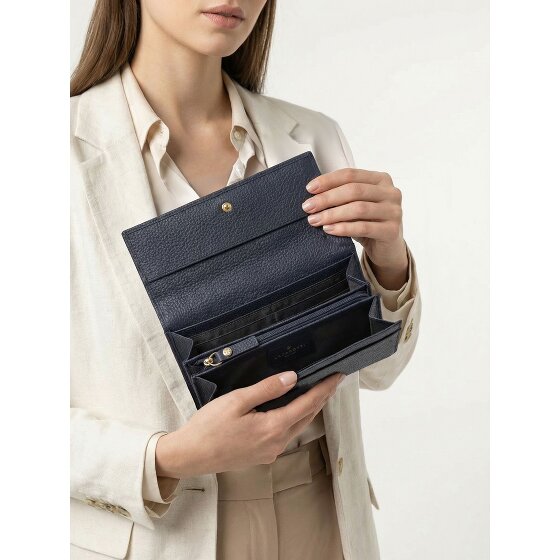 Lazarotti Bologna Leather Porte-monnaie Cuir véritable 19 cm