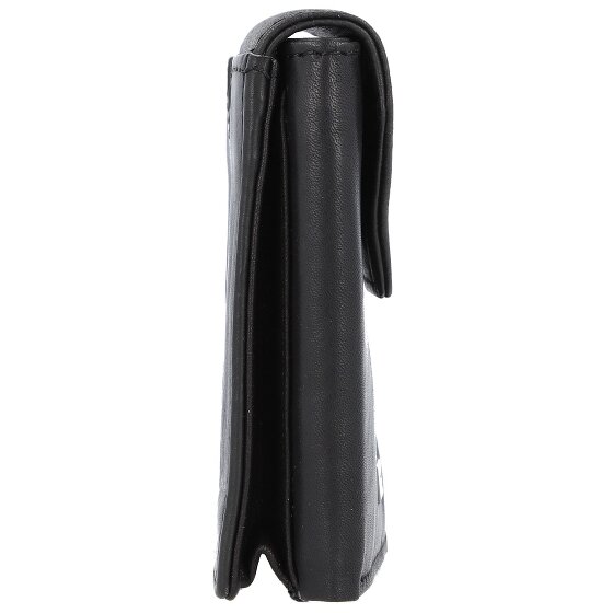 Greenland Nature Black Nappa Porte-monnaie en cuir RFID 7 cm