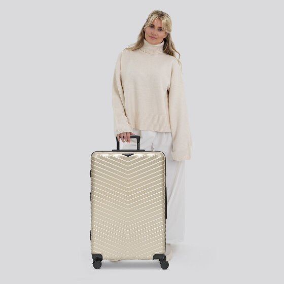 Redolz Essentials 18 4 roulettes Trolley 76 cm avec soufflet d'extension