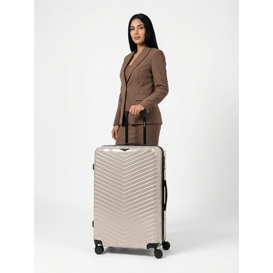 Redolz Essentials 18 4 roulettes Trolley 76 cm avec soufflet d'extension