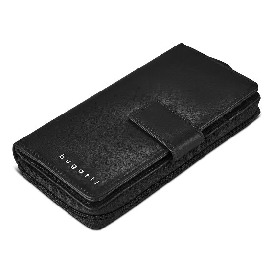 bugatti Valencia Porte-monnaie Protection RFID Cuir véritable 19 cm
