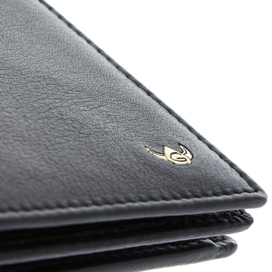 Golden Head Dublin Porte-monnaie Protection RFID Cuir véritable 12.5 cm