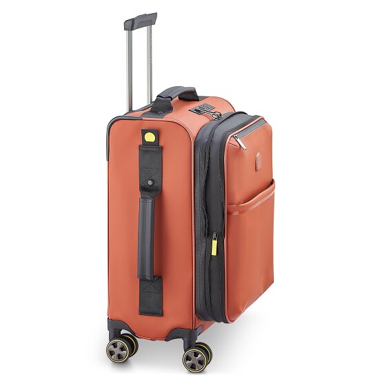 Delsey Paris Turenne Soft 4 roulettes Trolley de cabine 55 cm avec soufflet d'extension