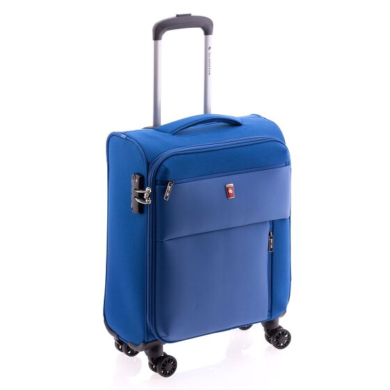 Gladiator 3700 4 roulettes Trolley de cabine 55 cm avec soufflet d'extension
