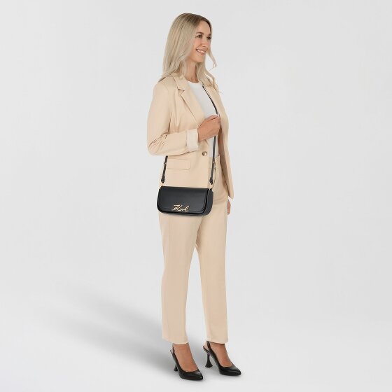 Karl Lagerfeld Signature Sac à bandoulière Cuir 24 cm