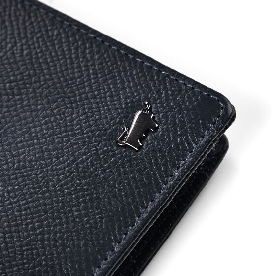 Braun Büffel Robin Porte-monnaie Protection RFID Cuir véritable 12 cm