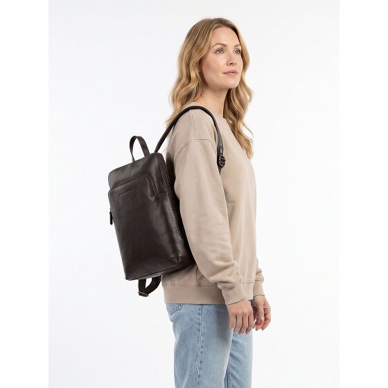 The Chesterfield Brand Rosverra Daypack Cuir véritable 33 cm Compartiment ordinateur