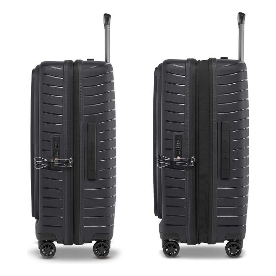 Stratic Novium 4 roues Valise cabine M 65.5 cm avec soufflet d'extension