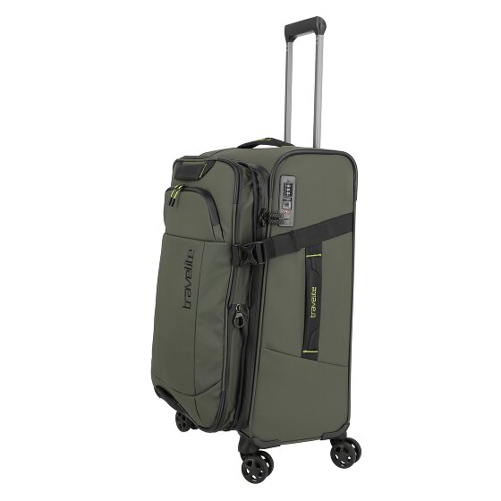 Travelite Briize 4 roulettes Set de valises 3 pièces avec soufflet d'extension
