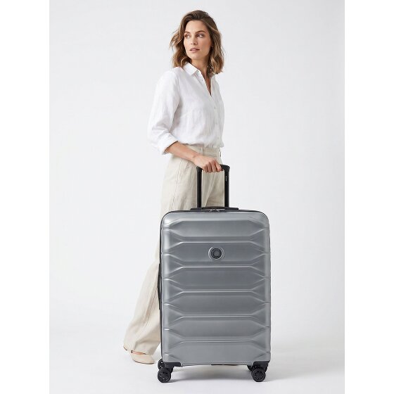 Delsey Paris Meteor 4 roues Valise cabine L 78 cm avec soufflet d'extension
