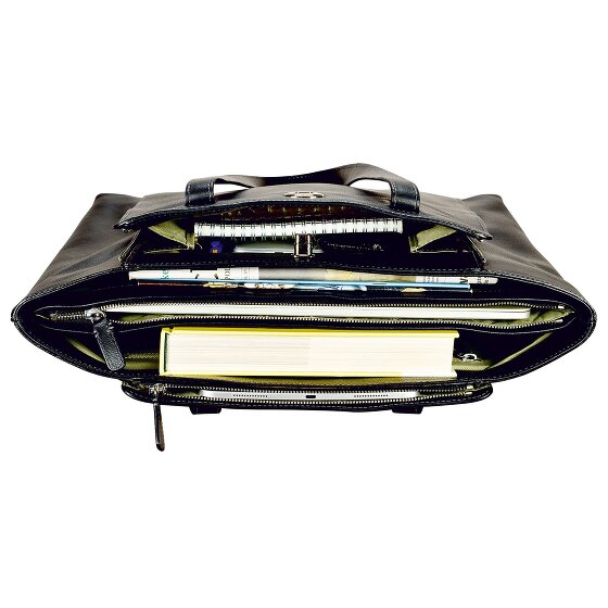 Leonhard Heyden Nizza Sac de shopper Cuir 40 cm