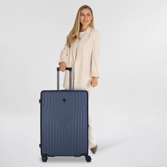 Guess Olbia 4 roulettes Trolley L 74 cm