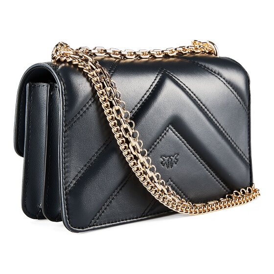 PINKO Love One Mini Sac à bandoulière Cuir véritable 20.5 cm