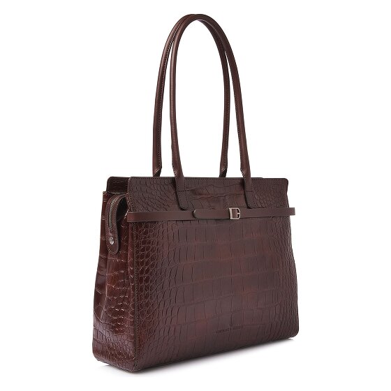 Castelijn & Beerens Tess Porte-documents Protection RFID Cuir 40 cm Compartiment pour ordinateur portable