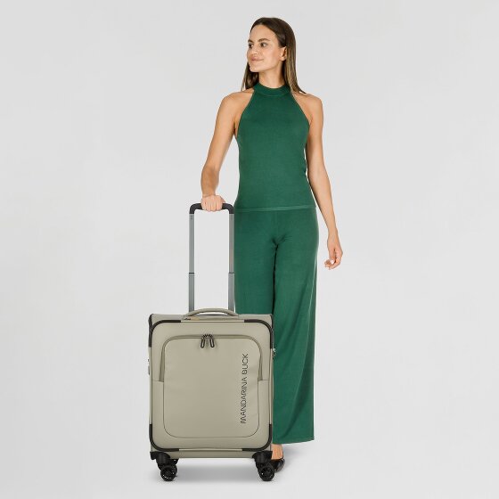 Mandarina Duck Eco Coated 4 roulettes Trolley de cabine S 55 cm