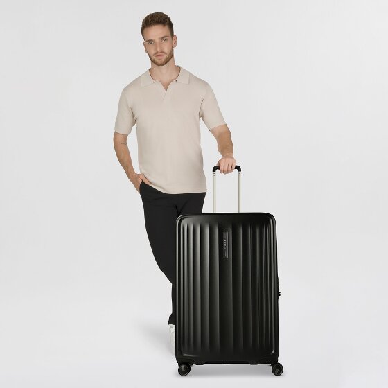 Samsonite Fyrm 4 roues Valise cabine L 77 cm avec soufflet d'extension