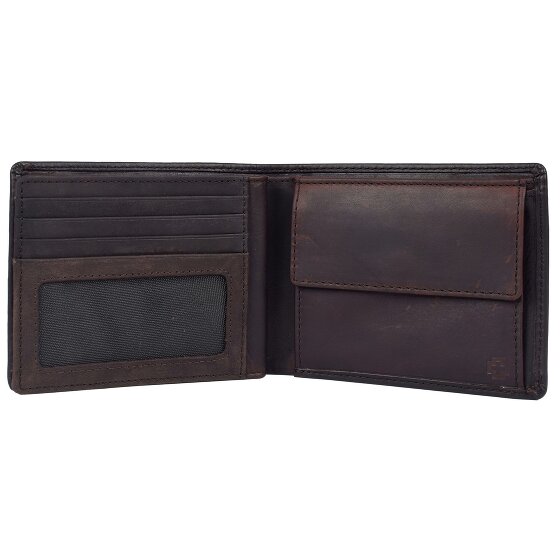 Strellson Brick Lane Myles Porte-monnaie Protection RFID Cuir 11 cm