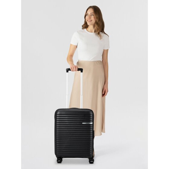 American Tourister Liftoff 4 roues Valise cabine 55 cm avec soufflet d'extension