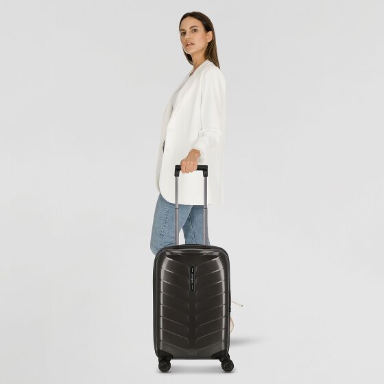 Samsonite Attrix 4 roulettes Trolley de cabine 55 cm avec soufflet d'extension