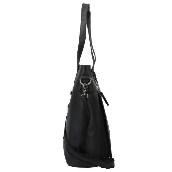 Burkely Vintage Jade Sac à bandoulière en cuir 36 cm Compartiment pour ordinateur portable