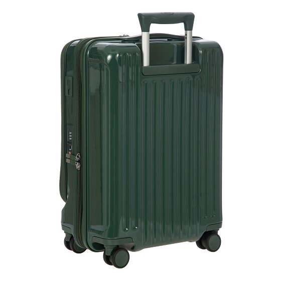 Bric's Positano 4 roulettes Trolley de cabine 55 cm avec soufflet d'extension