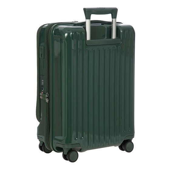 Bric's Positano 4 roulettes Trolley de cabine 55 cm avec soufflet d'extension