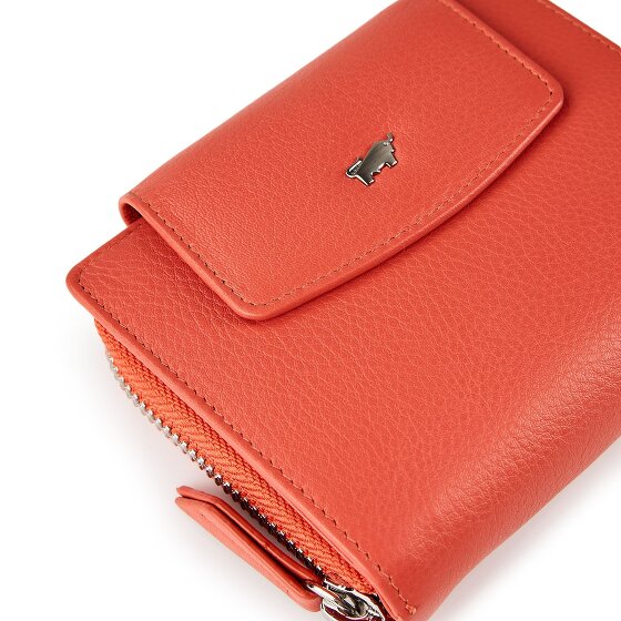 Braun Büffel Joy Porte-monnaie Protection RFID Cuir véritable 12 cm