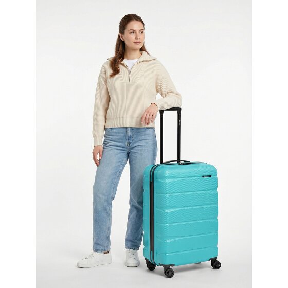 Franky Munich 4.0 4 roues Valise cabine M 66 cm avec soufflet d'extension