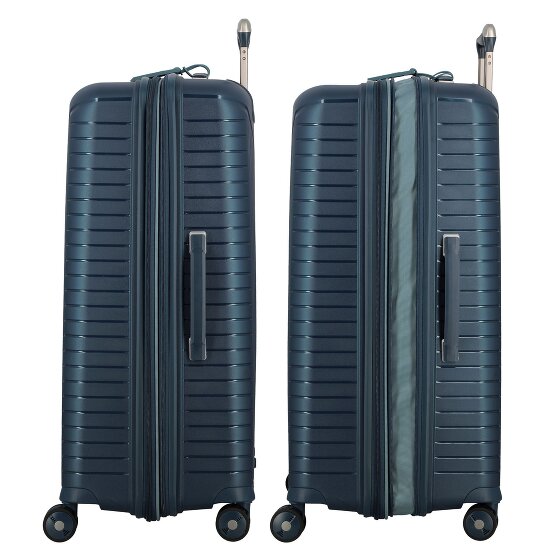 Jump Evae 4 roulettes Trolley 76 cm avec soufflet d'extension