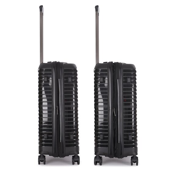 Stratic Bright+ 4 roulettes Trolley M 66 cm avec soufflet d'extension