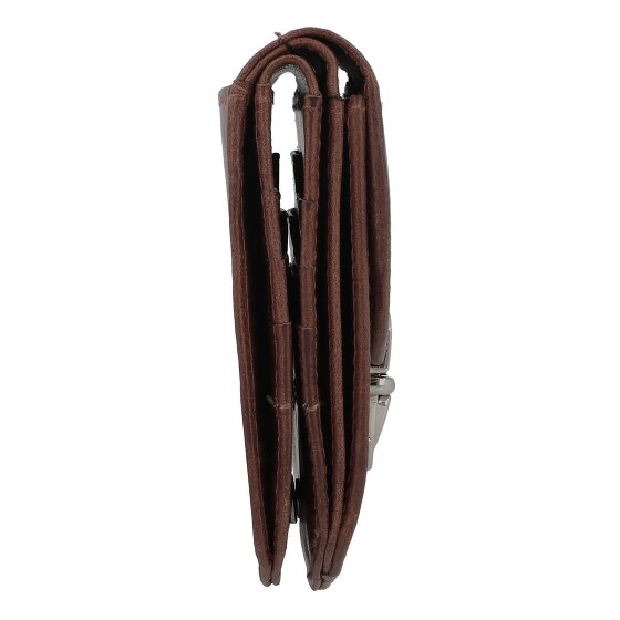 Mika Porte-monnaie RFID en cuir 10 cm