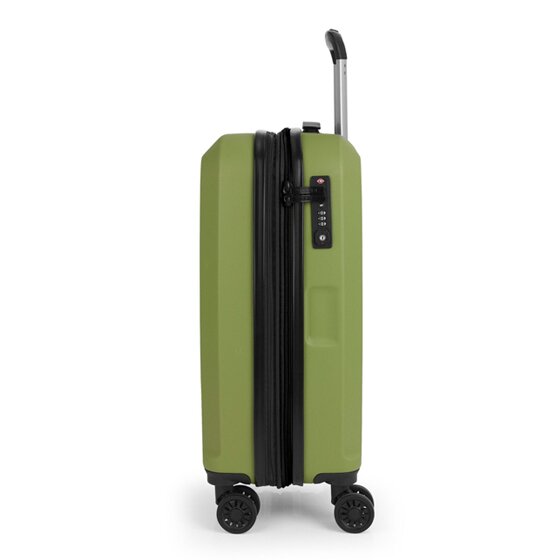Gabol Montreal 4 roulettes Trolley de cabine S 55 cm avec soufflet d'extension