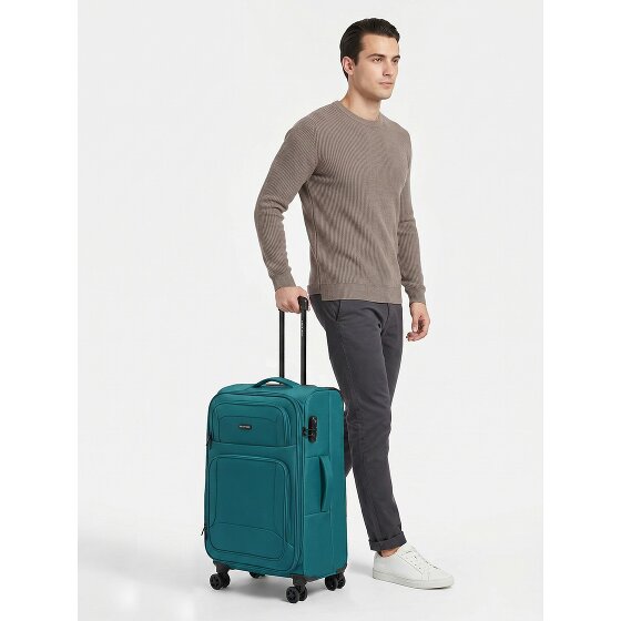 Smartbox Edition 04 4 roues Valise cabine 67 cm avec soufflet d'extension