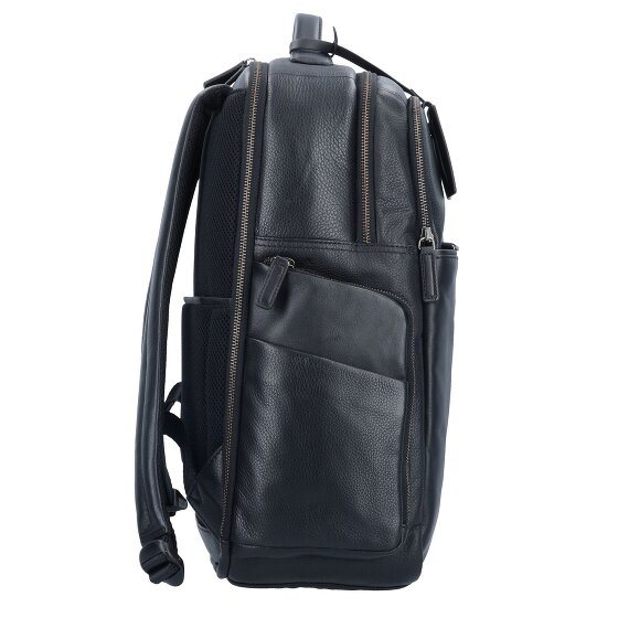 Bric's Torino Sac à dos en cuir 44 cm Compartiment pour ordinateur portable