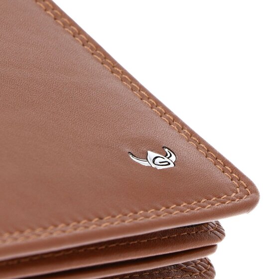 Golden Head Etui pour cartes d'identité Polo RFID en cuir 9 cm