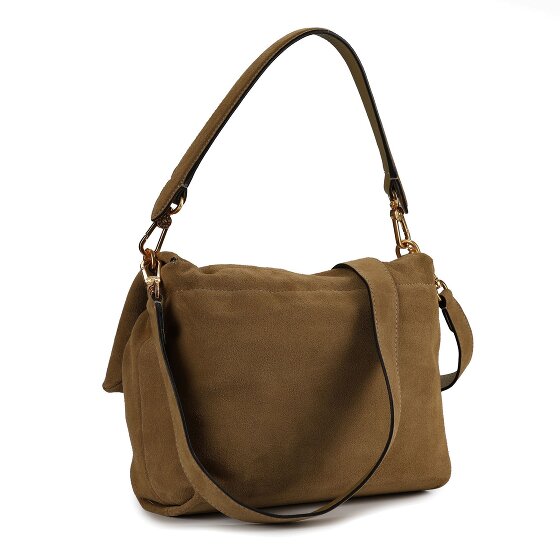 abro Temi Sac à bandoulière Cuir véritable 26 cm