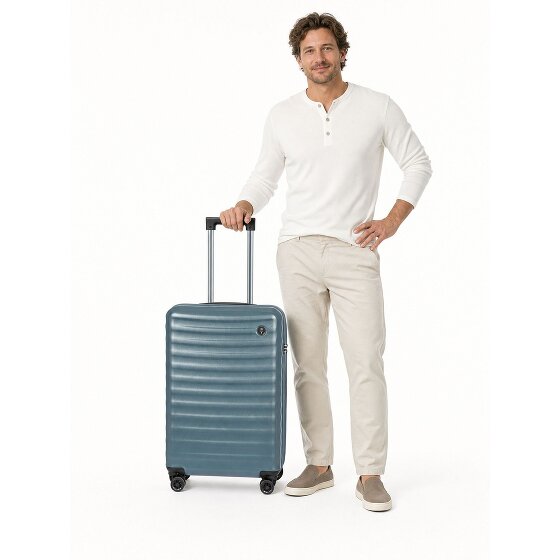 Bric's Nausicaa 4 roues Valise cabine M 69.5 cm avec soufflet d'extension