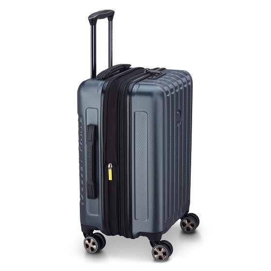 Delsey Paris Longitude 4 roulettes Trolley de cabine 55 cm avec soufflet d'extension