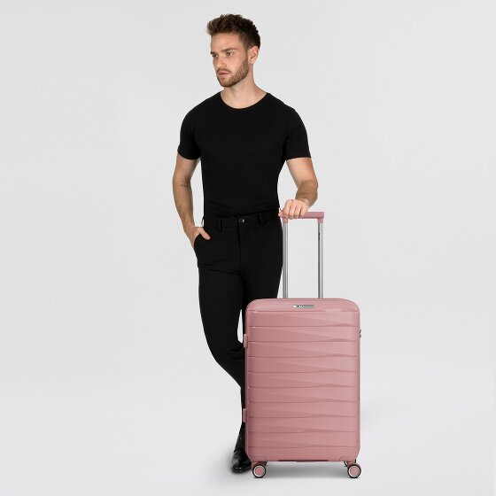 Franky London 4 roulettes Trolley M 65 cm avec soufflet d'extension