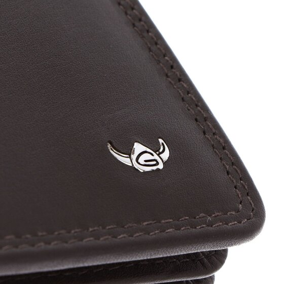 Golden Head Porte-monnaie Polo RFID en cuir 12 cm