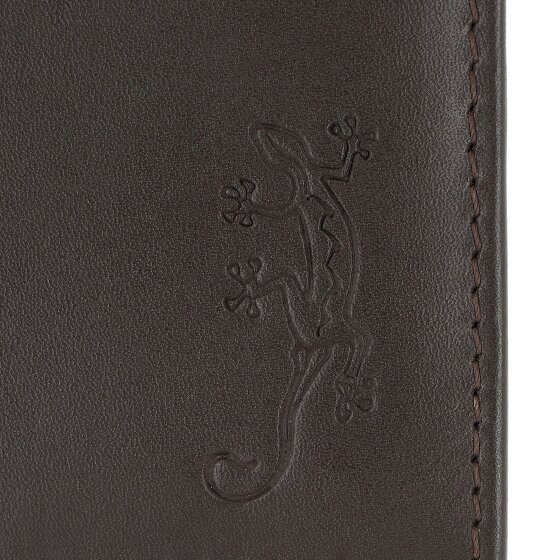 oxmox Leather Porte-monnaie Protection RFID Cuir véritable 11 cm