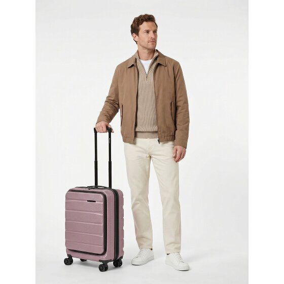Franky Munich 4.0 4 roues Valise cabine 55 cm Compartiment ordinateur avec soufflet d'extension