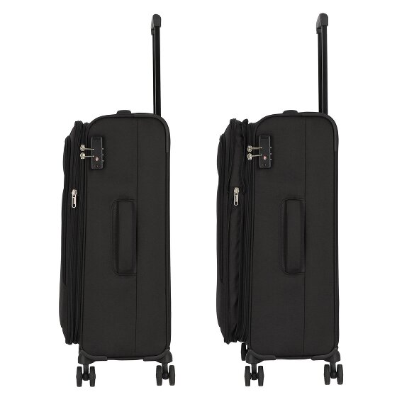 American Tourister Street Roll 4 roulettes Set de valises 3 pièces avec soufflet d'extension