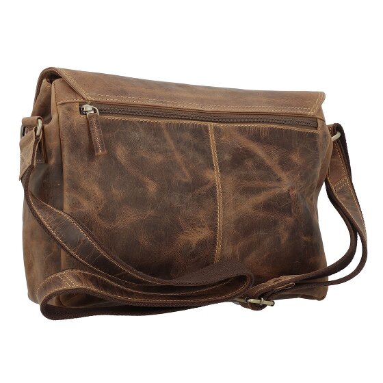 Greenburry Vintage Messenger en cuir 34 cm