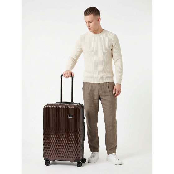 Pack Easy Flow 4 roues Valise cabine M 66 cm avec soufflet d'extension