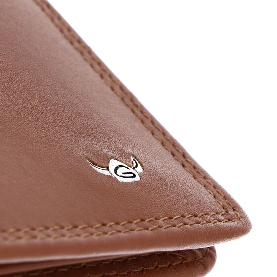 Golden Head Polo Porte-monnaie Protection RFID Cuir véritable 11 cm