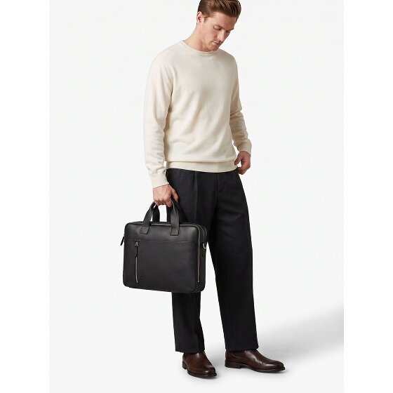 Strellson Kennington Attaché-case Cuir véritable 40 cm Compartiment ordinateur