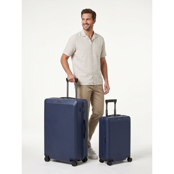 Porsche Design Set de valises Voyager 3.0 à 4 roues, tailles S et L, avec soufflet d'extension