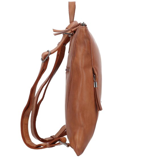 Jack Kinsky Nelson 4 City sac à dos en cuir 32 cm